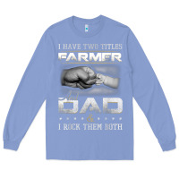 Colony Blue Farmer1107 Long Sleeve Tee - tuanDangUi