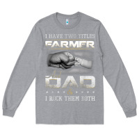 Heather Grey Farmer1107 Long Sleeve Tee - tuanDangUi