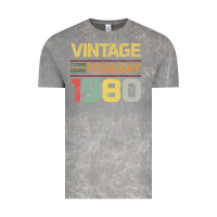 Cloud Rock Born in 1980 Vintage February Vintage Tee - Bettercallsaul