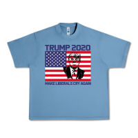 Pebble Blue Trump 2020 Make Liberals cry Again Urban Heavy Tee - Bettercallsaul