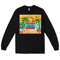 Black life is better with at the beach Long Sleeve Tee - TumblerDesignByShophia