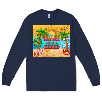 Navy life is better with at the beach Long Sleeve Tee - TumblerDesignByShophia