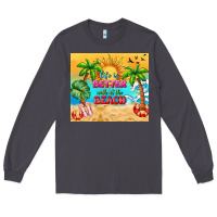 Smoke life is better with at the beach Long Sleeve Tee - TumblerDesignByShophia