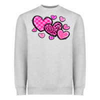Love Hearts Heavyweight Sweatshirt | Teevron