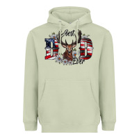 Matcha Best Dad Ever Heavyweight Hoodie - CowhideDigitalArt