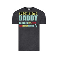 Vintage Black Promoted To Daddy Est 2020 Vintage Tee - Bettercallsaul