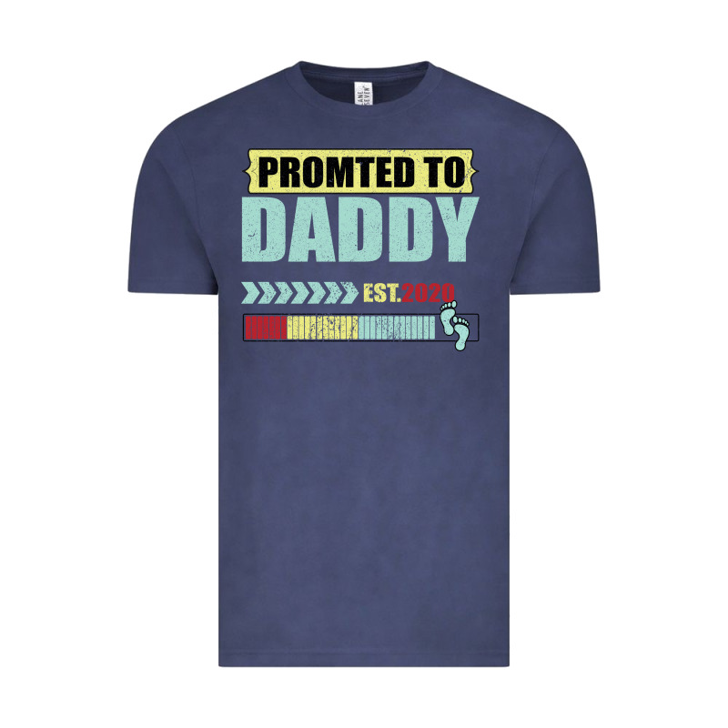 Promoted To Daddy Est 2020 Vintage Tee by Bettercallsaul | Teevron