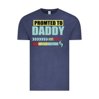 Vintage Denim Promoted To Daddy Est 2020 Vintage Tee - Bettercallsaul