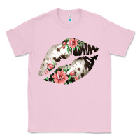 Bubblegum Pink Cowhide And Flowers Lips Classic Tee - Bettercallsaul