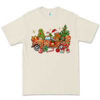 Christmas Gingerbread Truck Premium Tee | Teevron
