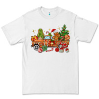 White christmas gingerbread truck Premium Tee - MaliasSmallBusiness