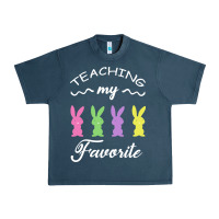 Midnight Navy Teaching My Favorite Bunny Urban Heavy Tee - Bettercallsaul