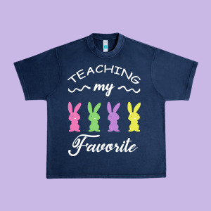 Teaching My Favorite Bunny Urban Heavy Tee Designed By Bettercallsaul
