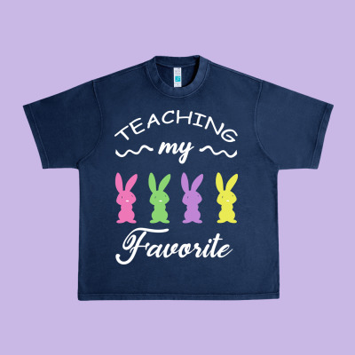 Teaching My Favorite Bunny Urban Heavy Tee Designed By Bettercallsaul