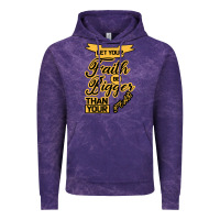 Cloud Purple Let your Faith Be Bigger than your fear Vintage Hoodie - Bettercallsaul