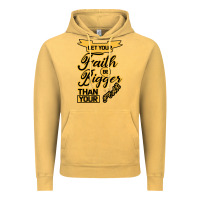 Vintage Mustard Let your Faith Be Bigger than your fear Vintage Hoodie - Bettercallsaul