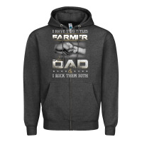 Charcoal Heather Farmer1107 Zipper Hoodie - tuanDangUi