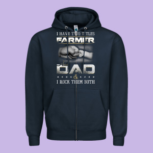 Farmer1107 Zipper Hoodie Designed By Tuandangui