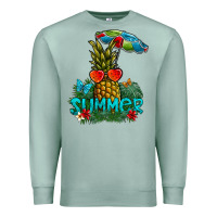 Seafoam Summer Premium Sweatshirt - CowhideDigitalArt