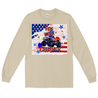 Mushroom firework crusher 4th of july Long Sleeve Tee - TumblerDesignByShophia