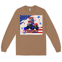 Toasted Coconut firework crusher 4th of july Long Sleeve Tee - TumblerDesignByShophia
