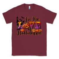 Burgundy For The Love Of Halloween Classic Tee - RanaPortraitStore