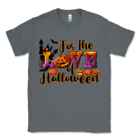 Charcoal Heather For The Love Of Halloween Classic Tee - RanaPortraitStore