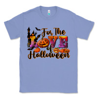 Colony Blue For The Love Of Halloween Classic Tee - RanaPortraitStore