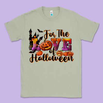 For The Love Of Halloween Classic Tee Designed By Ranaportraitstore