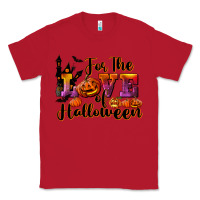 Red For The Love Of Halloween Classic Tee - RanaPortraitStore