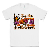 White For The Love Of Halloween Classic Tee - RanaPortraitStore
