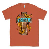 Copper Western Faith Cross Butterfly Classic Tee - LillyAllenDesigns