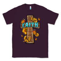 Plum Western Faith Cross Butterfly Classic Tee - LillyAllenDesigns