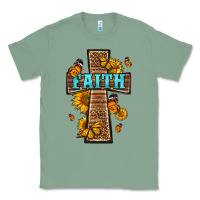 Sage Western Faith Cross Butterfly Classic Tee - LillyAllenDesigns