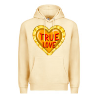 Pina Colada valentine's day hearts Premium Hoodie - FaDigitalArtStudio