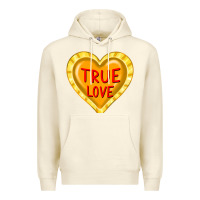 Sandshell valentine's day hearts Premium Hoodie - FaDigitalArtStudio