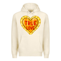 Tofu valentine's day hearts Premium Hoodie - FaDigitalArtStudio