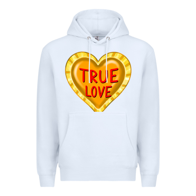 Valentine's Day Hearts Premium Hoodie by FaDigitalArtStudio | Teevron
