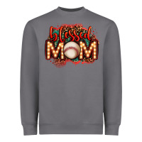 Storm blessed baseball mom lightbulb letters Heavyweight Sweatshirt - OliviaCreatesArt