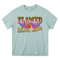 Arona flawed but still worthy romans 5 8 Heavy Core Tee - NancyCooperArtShop