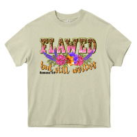 Mossy flawed but still worthy romans 5 8 Heavy Core Tee - NancyCooperArtShop