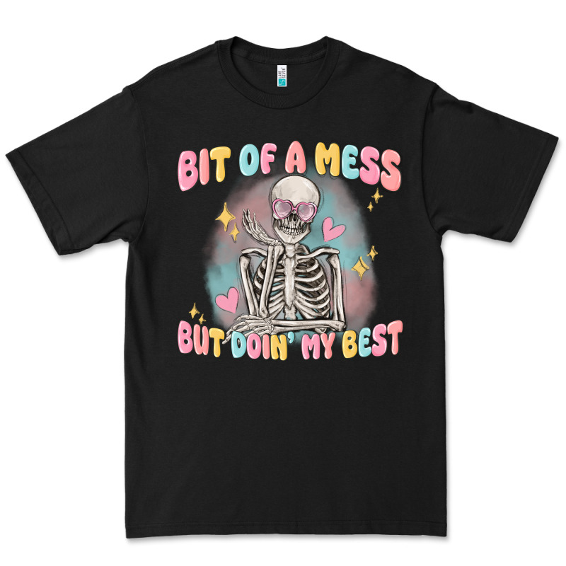 Bit Of A Mess But Doing My Best Premium Tee by MaliasSmallBusiness | Teevron