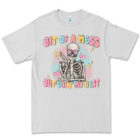 Dove Grey bit of a mess but doing my best Premium Tee - MaliasSmallBusiness