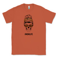 Copper Brown Glitter, Western Vintage Patterned Mom Skull Classic Tee - Bettercallsaul