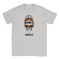 Moon Dust Brown Glitter, Western Vintage Patterned Mom Skull Classic Tee - Bettercallsaul