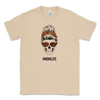 Mushroom Brown Glitter, Western Vintage Patterned Mom Skull Classic Tee - Bettercallsaul