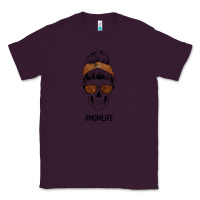 Plum Brown Glitter, Western Vintage Patterned Mom Skull Classic Tee - Bettercallsaul