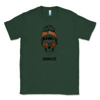 Sports Green Brown Glitter, Western Vintage Patterned Mom Skull Classic Tee - Bettercallsaul