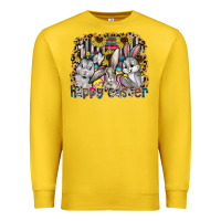 Lemon Happy Easter Premium Sweatshirt - CowhideDigitalArt