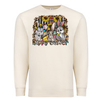 Sandshell Happy Easter Premium Sweatshirt - CowhideDigitalArt